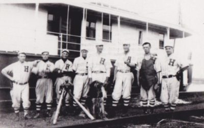 Sport with his Hyacinth baseball team.